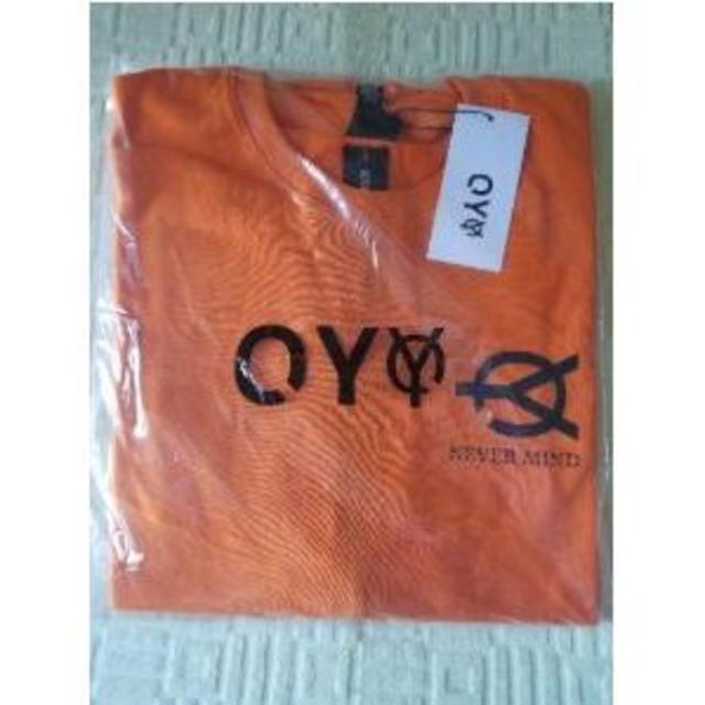 OY 半袖 ジッパータイプ Tシャツ オレンジ