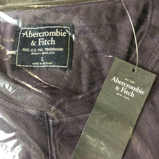 Abercrombie&Fitch(アバクロンビーアンドフィッチ)の長袖アイコンヘンリーシャツ メンズのトップス(Tシャツ/カットソー(七分/長袖))の商品写真
