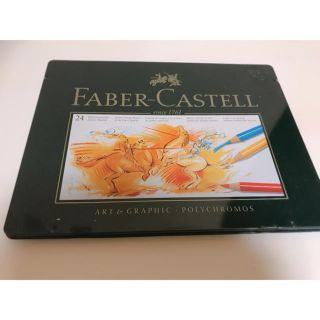 ファーバーカステル(FABER-CASTELL)のオレンジ様専用！　Faber Castell  ポリクロモス　色鉛筆24色 (色鉛筆)