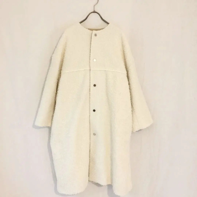 長納期商品 nitca コクーン ボア コート - www.tauntonscrapmetal.com