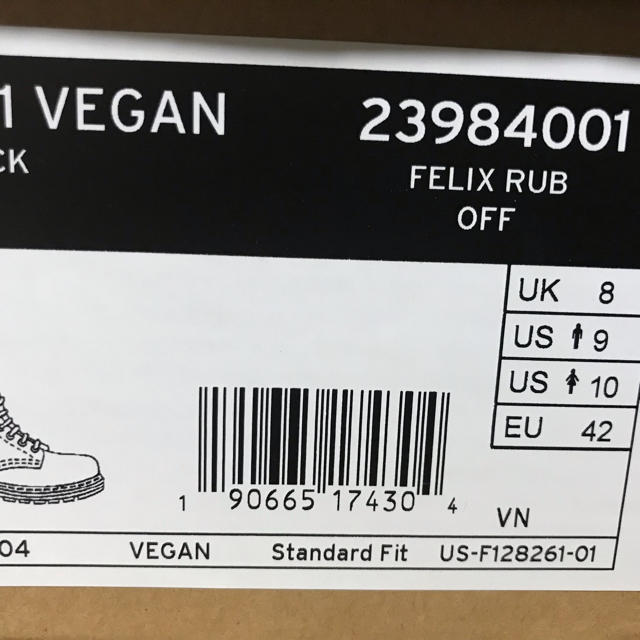 dr.martens ドクターマーチン 101 VEGAN 6ホール