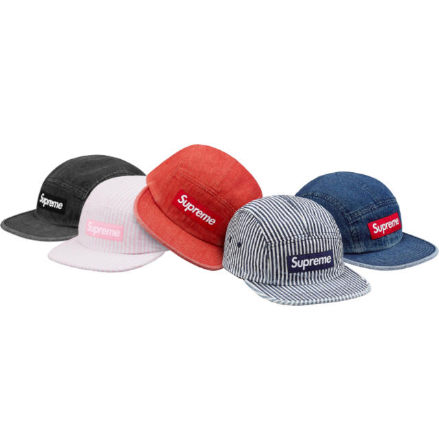 18SS Supreme Denim Camp Cap