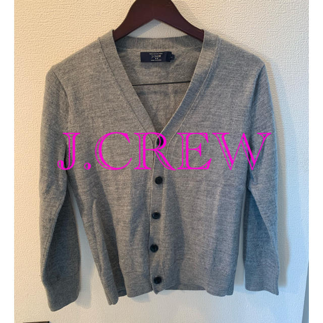 J.Crew(ジェイクルー)のジェイクルー カーディガン グレー レディースのトップス(カーディガン)の商品写真