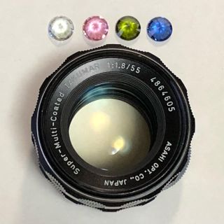 PENTAX - ◇宝石の色選べます 宝石レンズ S-M-C Takumar 55mm f1.8の