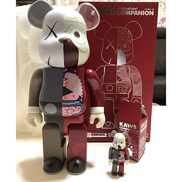 入荷中 KAWS ベアブリック - TOY MEDICOM セット 100％ 400％ 人体模型