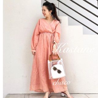 カスタネ(Kastane)の新品¥9504【Kastane】後染めカシュワンピース ロングワンピース(ロングワンピース/マキシワンピース)