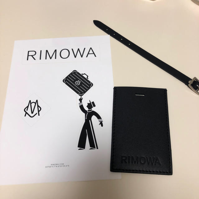 RIMOWA(リモワ)のRIMOWA ネームタグ＆ステッカー メンズのバッグ(トラベルバッグ/スーツケース)の商品写真