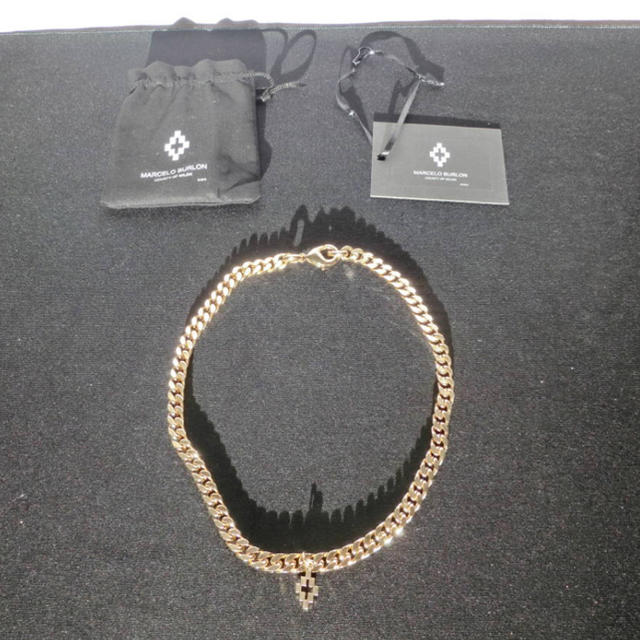 Marcelo burlon チェーンネックレス ゴールド necklace