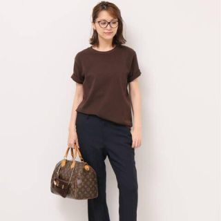 ドゥーズィエムクラス(DEUXIEME CLASSE)の新品 Deuxieme Classe EVERYDAY T-Shirt ブラウン(Tシャツ(半袖/袖なし))