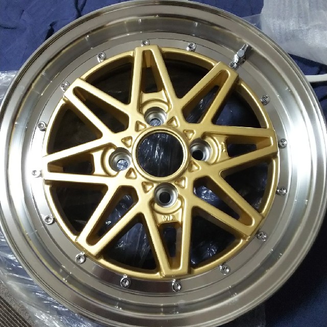 旧車ホイール 6.5J 15インチ 4穴 - ホイール