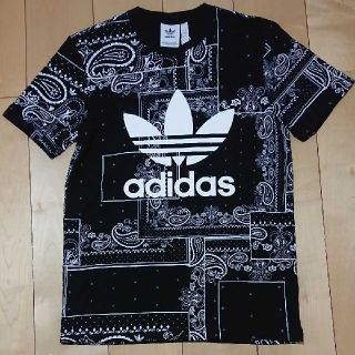 アディダス(adidas)のアディダス 半袖Tシャツ ブラック L 新品・未使用品(Tシャツ/カットソー(半袖/袖なし))