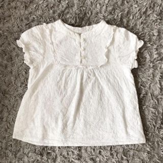 ボーデン(Boden)のMini Bodenミニボーデン★パフスリーブブラウス★2-3歳95cm(ブラウス)