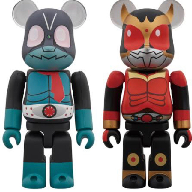 MEDICOM TOY(メディコムトイ)のBE@RBRICK 仮面ライダークウガ 400％2体+100%セット エンタメ/ホビーのフィギュア(特撮)の商品写真