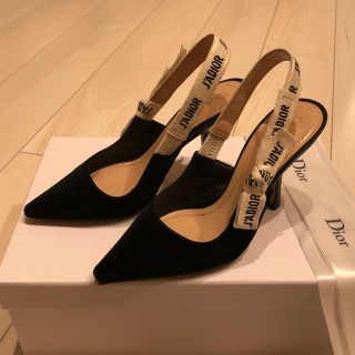 クリスチャンディオール(Christian Dior)の美品 Dior ディオール パンプス ヒール 34(ハイヒール/パンプス)