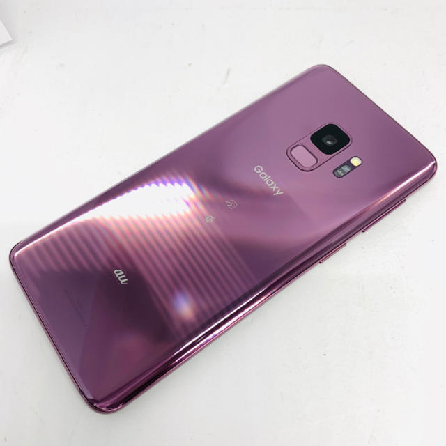 Galaxy(ギャラクシー)の【極美品】SIMフリー  Galaxy S9 SCV38 パープル スマホ/家電/カメラのスマートフォン/携帯電話(スマートフォン本体)の商品写真