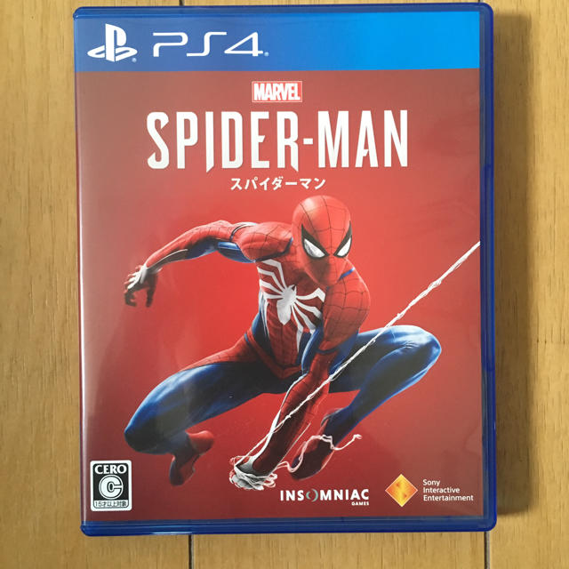 PlayStation4(プレイステーション4)のスパイダーマン PS4 エンタメ/ホビーのゲームソフト/ゲーム機本体(家庭用ゲームソフト)の商品写真