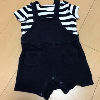 ユニクロ(UNIQLO)のUNIQLO☆半袖ロンパース☆70cm(ロンパース)