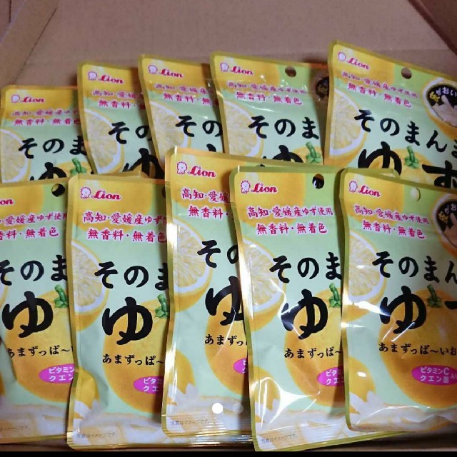 そのまんまゆず 食品/飲料/酒の食品(菓子/デザート)の商品写真