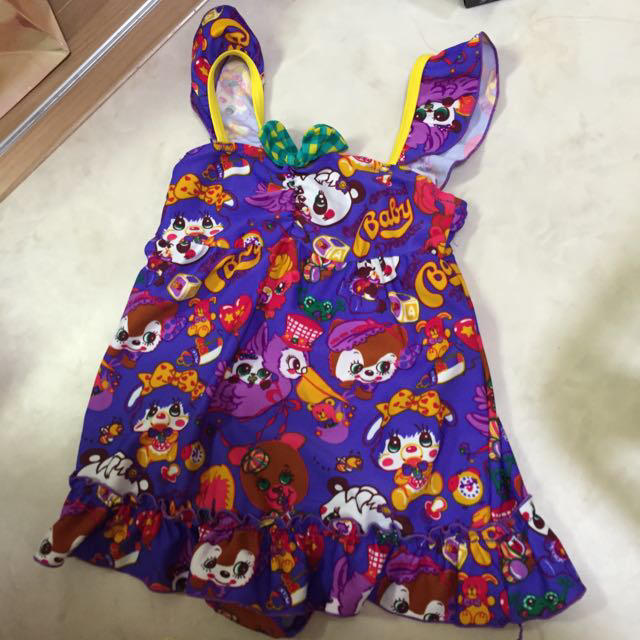 GrandGround(グラグラ)のグラ 水着 90〜95 美品 キッズ/ベビー/マタニティのキッズ服女の子用(90cm~)(水着)の商品写真