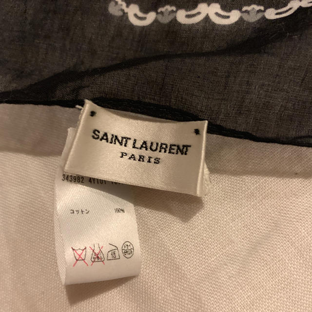 Saint Laurent(サンローラン)のサンローラン バンダナ  メンズのファッション小物(バンダナ/スカーフ)の商品写真