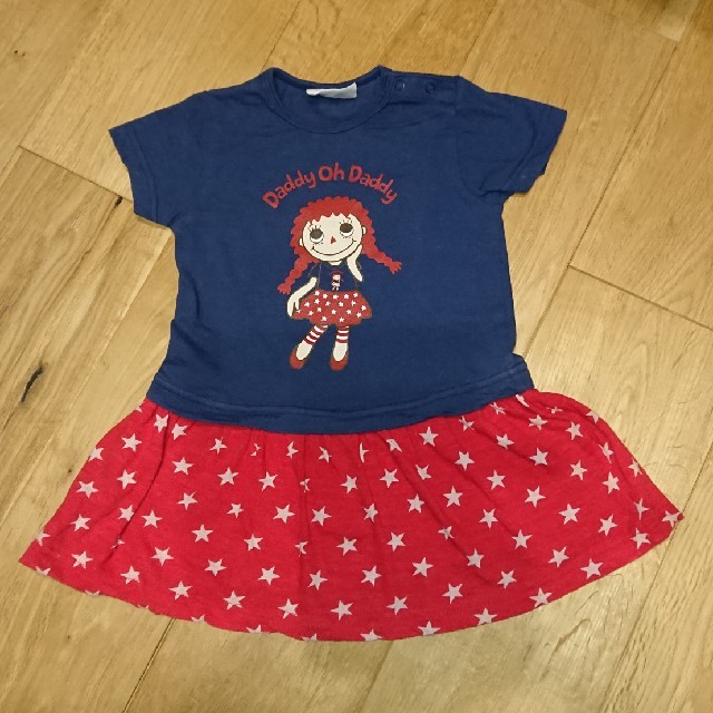 daddy oh daddy(ダディオーダディー)のDaddy Oh Daddy ダディ子ちゃんワンピース 95cm キッズ/ベビー/マタニティのキッズ服女の子用(90cm~)(ワンピース)の商品写真