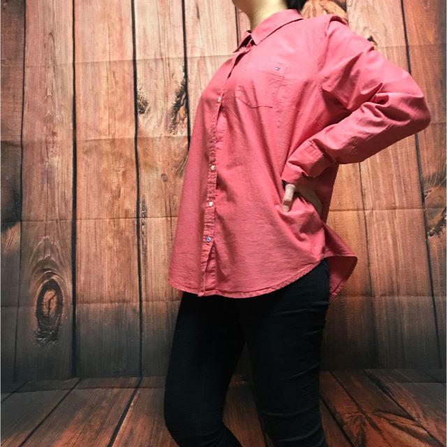 TOMMY HILFIGER(トミーヒルフィガー)のtommy hilfiger dressshirt シャツ レディースのトップス(シャツ/ブラウス(長袖/七分))の商品写真