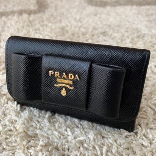 プラダ(PRADA)のPRADA リボンキーケース(キーケース)