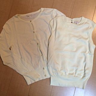 プロポーションボディドレッシング(PROPORTION BODY DRESSING)の♡プロポ♡カーデとノースリニット(ニット/セーター)