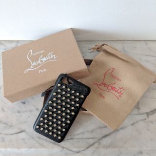 クリスチャンルブタン(Christian Louboutin)のchaoyamaさま専用【新品】ルブタン スパイク iPhoneケース お箱付き(iPhoneケース)