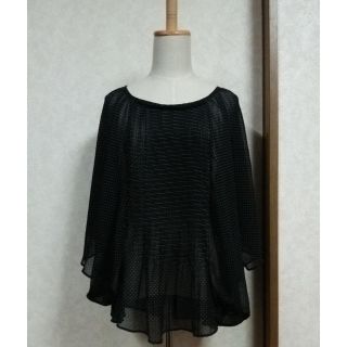 ハッシュアッシュ(HusHush)の♡HUSHUSH♡美品ドット柄ブラウスZARA H&M EMODA Ungrid(シャツ/ブラウス(半袖/袖なし))