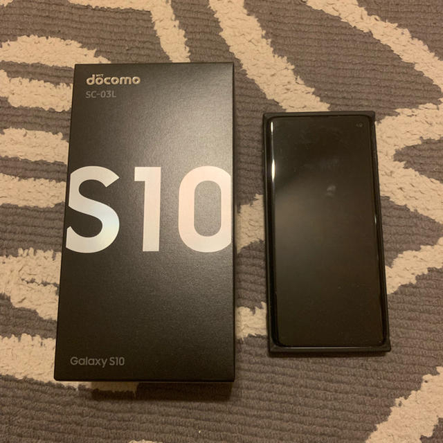 GALAXY S10 SC-03L Prism White 新品 SIMフリー