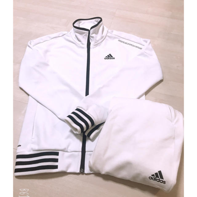 adidas(アディダス)のアディダスジャージ上下セット！ レディースのトップス(トレーナー/スウェット)の商品写真