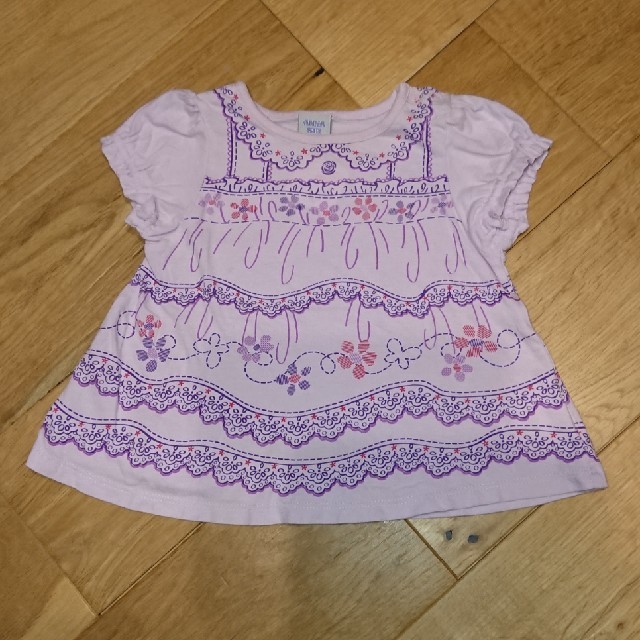 ANNA SUI mini(アナスイミニ)のANNA SUI mini トップス 80cm キッズ/ベビー/マタニティのキッズ服女の子用(90cm~)(Tシャツ/カットソー)の商品写真