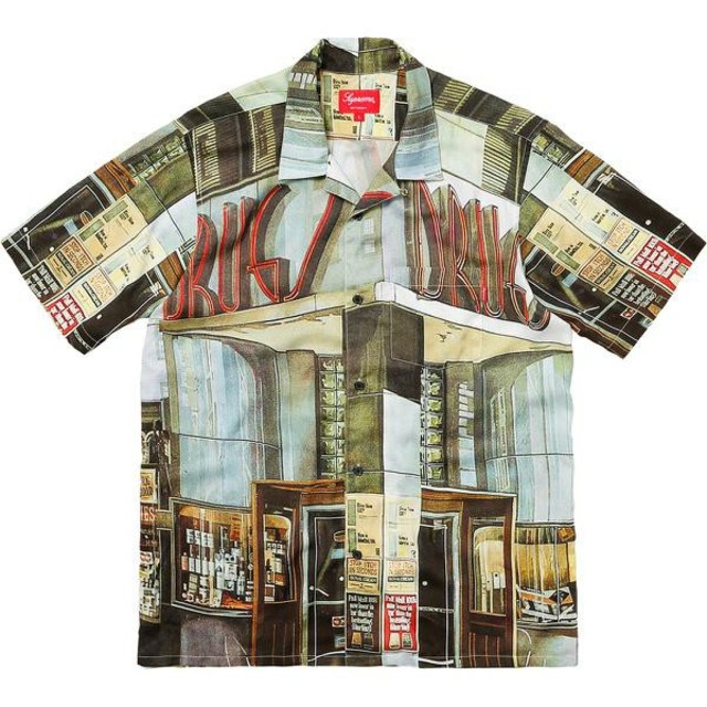 supreme drugs rayon shirt