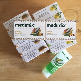 【新品】medimix 石鹸 125g x 12個 & 洗顔フォーム(ボディソープ/石鹸)