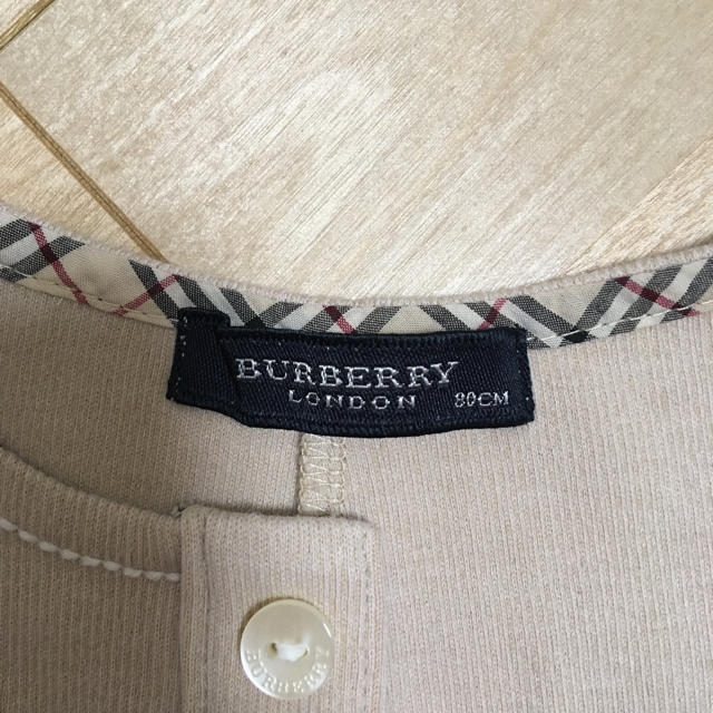 BURBERRY(バーバリー)のバーバリー ロンパース80 キッズ/ベビー/マタニティのベビー服(~85cm)(ロンパース)の商品写真