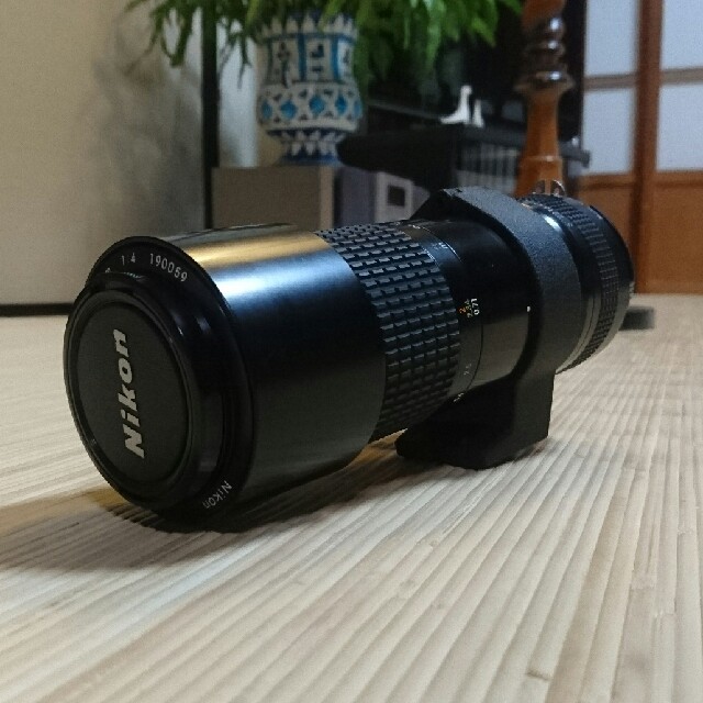 Nikon(ニコン)のニコン MICRO NIKKOR レンズ 200mm f/4 AI-s スマホ/家電/カメラのカメラ(レンズ(単焦点))の商品写真