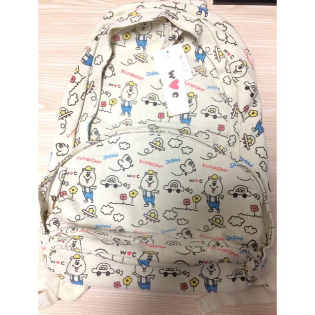 タグ付き新品クマタンバッグ-