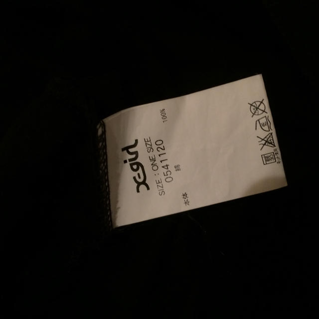 X-girl(エックスガール)の【spo様専用です♪】X-girl Tシャツ ブラック ロゴT レディースのトップス(Tシャツ(半袖/袖なし))の商品写真