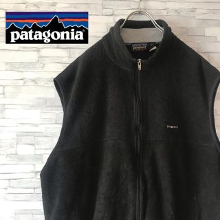 パタゴニア(patagonia)のパタゴニア フリース ベスト ビックサイズ ワンポイント ロゴ(ベスト)