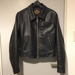 ハーレーダビッドソン(Harley Davidson)のシングルレザーライダースジャケット(ライダースジャケット)