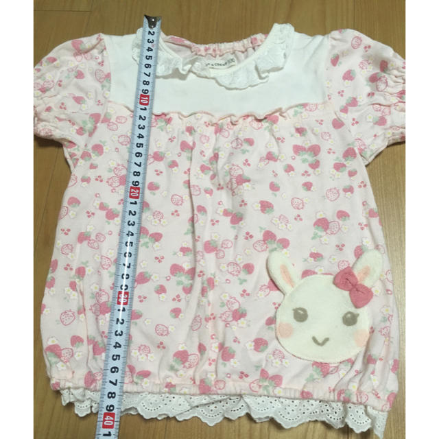 coeur a coeur(クーラクール)のクーラクール トップス 100 キッズ/ベビー/マタニティのキッズ服女の子用(90cm~)(Tシャツ/カットソー)の商品写真