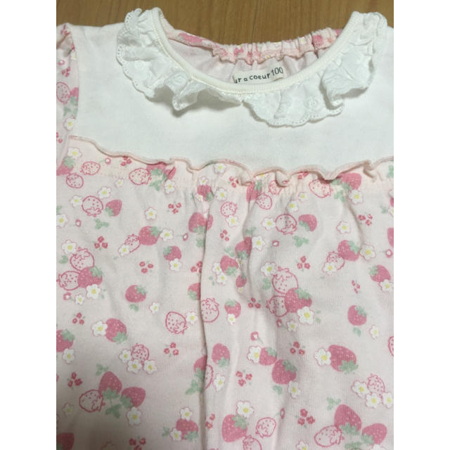 coeur a coeur(クーラクール)のクーラクール トップス 100 キッズ/ベビー/マタニティのキッズ服女の子用(90cm~)(Tシャツ/カットソー)の商品写真