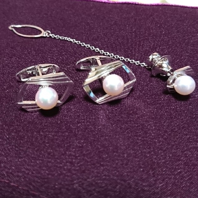 MIKIMOTO(ミキモト)のMIKIMOTO  タイピン・カフス メンズのファッション小物(ネクタイピン)の商品写真