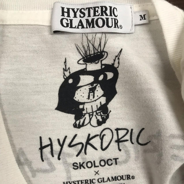 HYSTERIC GLAMOUR(ヒステリックグラマー)のHYSTERIC GLAMOUR×SKOLOCT Tシャツ 30周年記念 メンズのトップス(Tシャツ/カットソー(半袖/袖なし))の商品写真