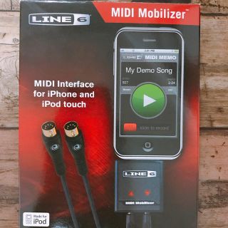 LINE6 MIDI mobilizer iOS接続インターフェース(ジャンク)(MIDIコントローラー)