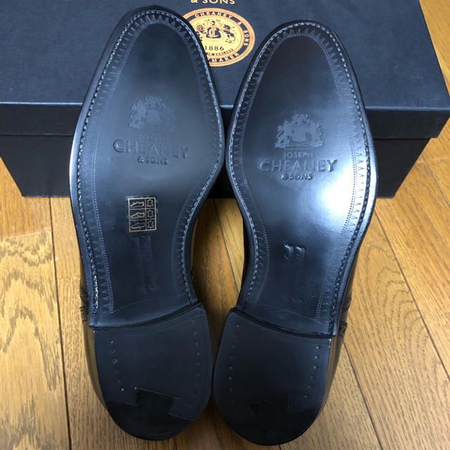 【新品】チーニー 英国製革靴 フランシス 24.5cm CHEANEY 3