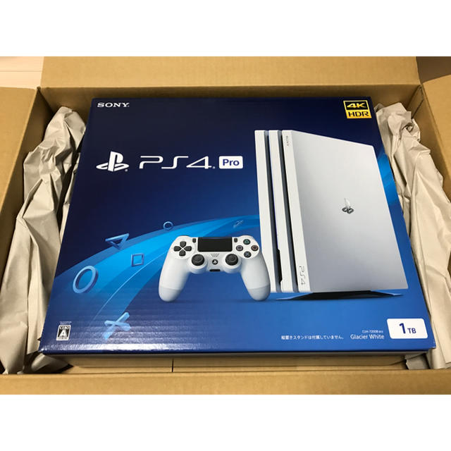 新品 PlayStation4 グレイシャー・ホワイト 1TB