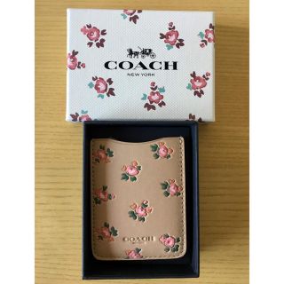 コーチ(COACH)の【こざる様】コーチ スマホケース ステッカータイプ(iPhoneケース)