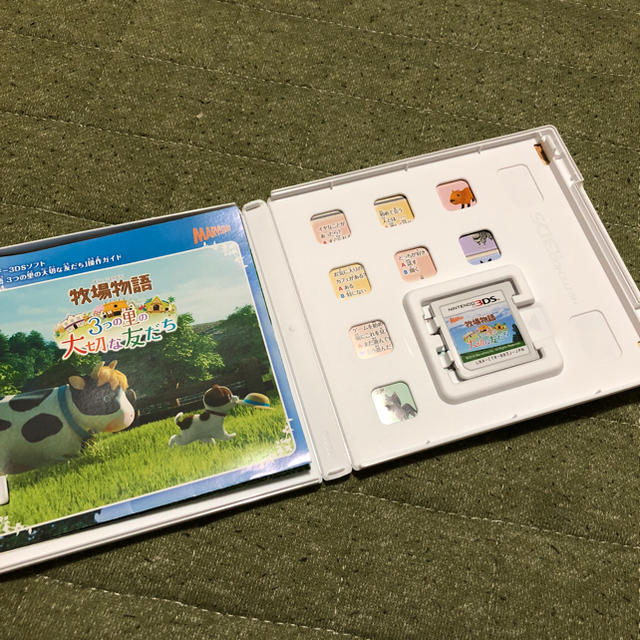 ニンテンドー3DS(ニンテンドー3DS)の【パステルさま専用】3つの里の大切な友だち エンタメ/ホビーのゲームソフト/ゲーム機本体(携帯用ゲームソフト)の商品写真